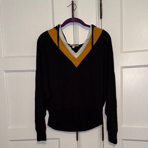 Express Black and Gold Hoodie